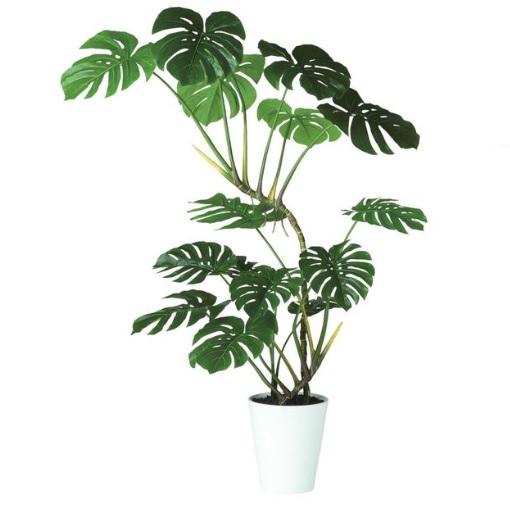 人工観葉植物 ワイルドモンステラ 160 ポット付き 高さ160cm （P92 