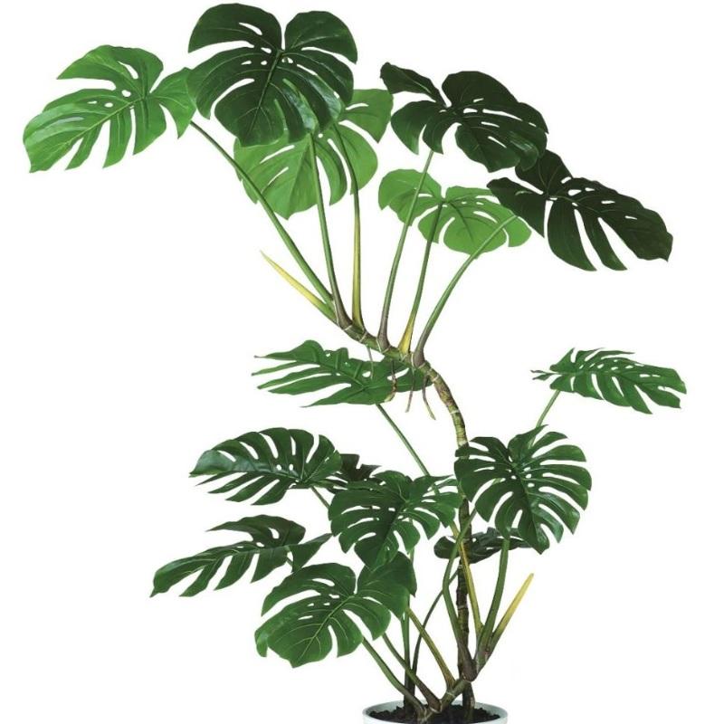 人工観葉植物 ワイルドモンステラ 160 ポット付き 高さ160cm （P92 