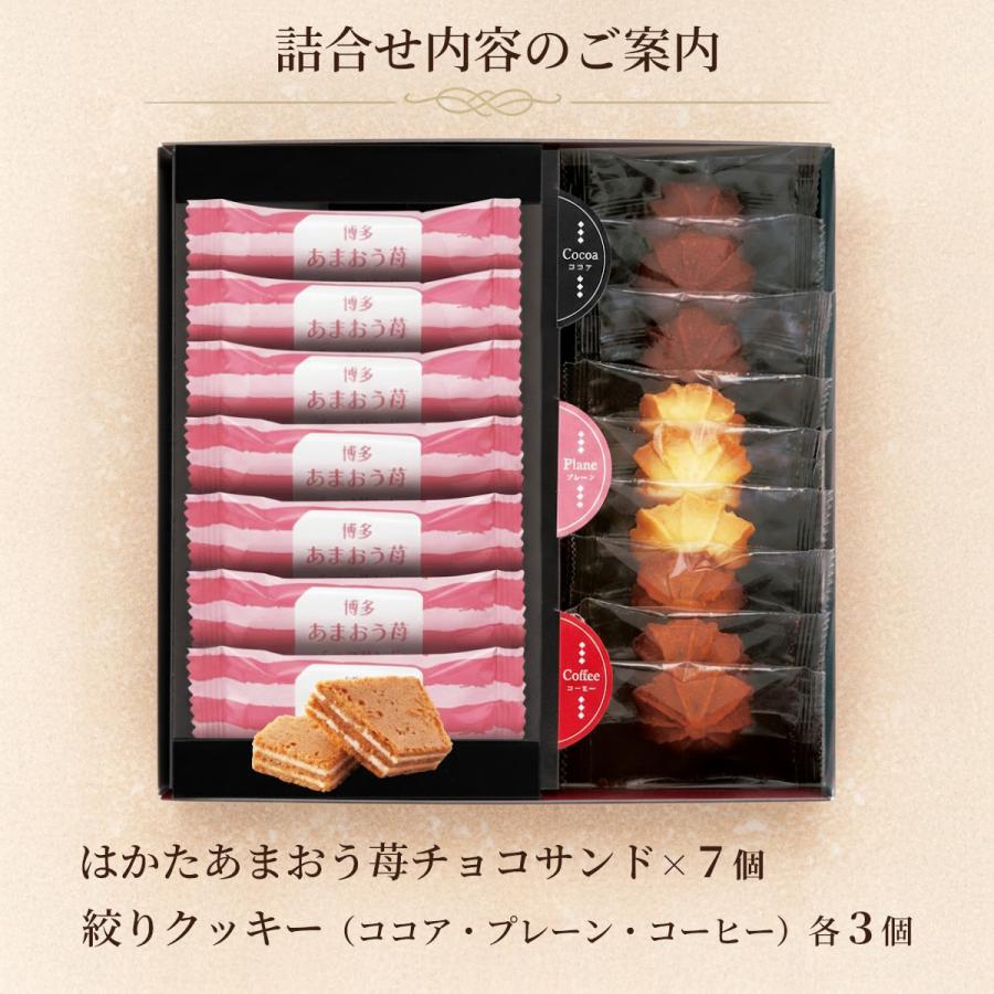 お菓子 焼き菓子 チョコレート クッキー 博多あまおう苺チョコサンド