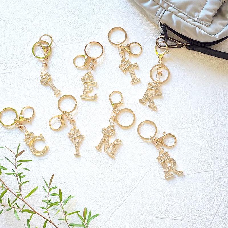 キーホルダー 金具 パーツ キーリング イニシャル 名入れ 王冠 金属 おしゃれ かわいい レディース アクセサリー 釣り キャンプ アウトドア 高校生 女子高生 |  | 32