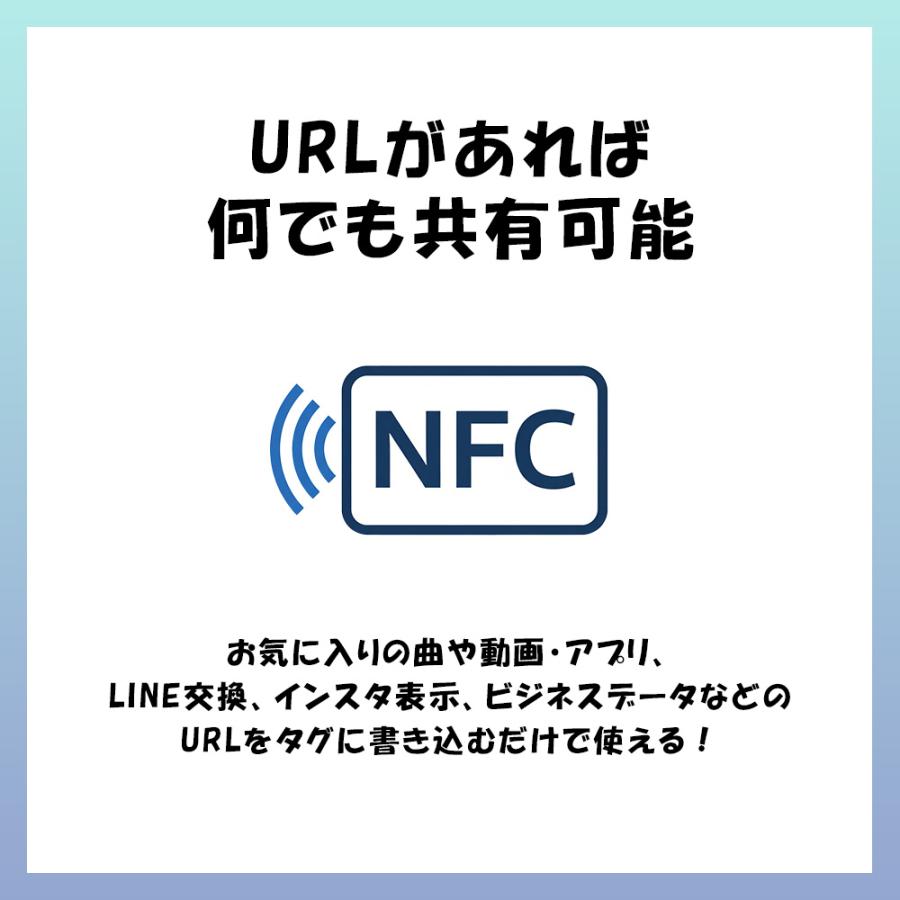 NFC タグ シール カード コイン ミニCDケース キーホルダー 504バイト