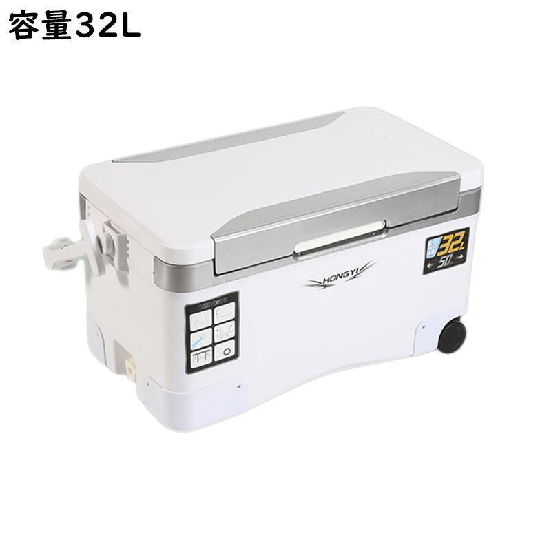 釣り用クーラーボックス 大容量13 18 32 48 60 70 THKJ 85L 座れる頑丈マッスルボディ 材 ハンドル 水栓 肩ベルト キャスター付き 保冷力72h 使いやすいの画像
