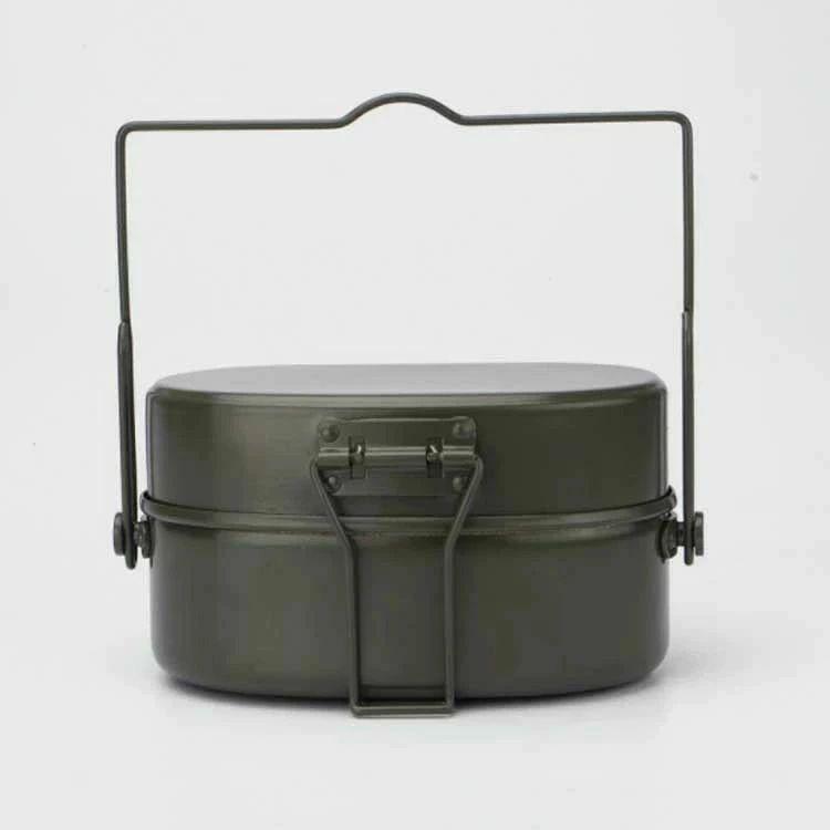 はんごう 飯ごう 戦闘飯盒 2型 2合炊き アルミ ハンドル付き THKJ 直火