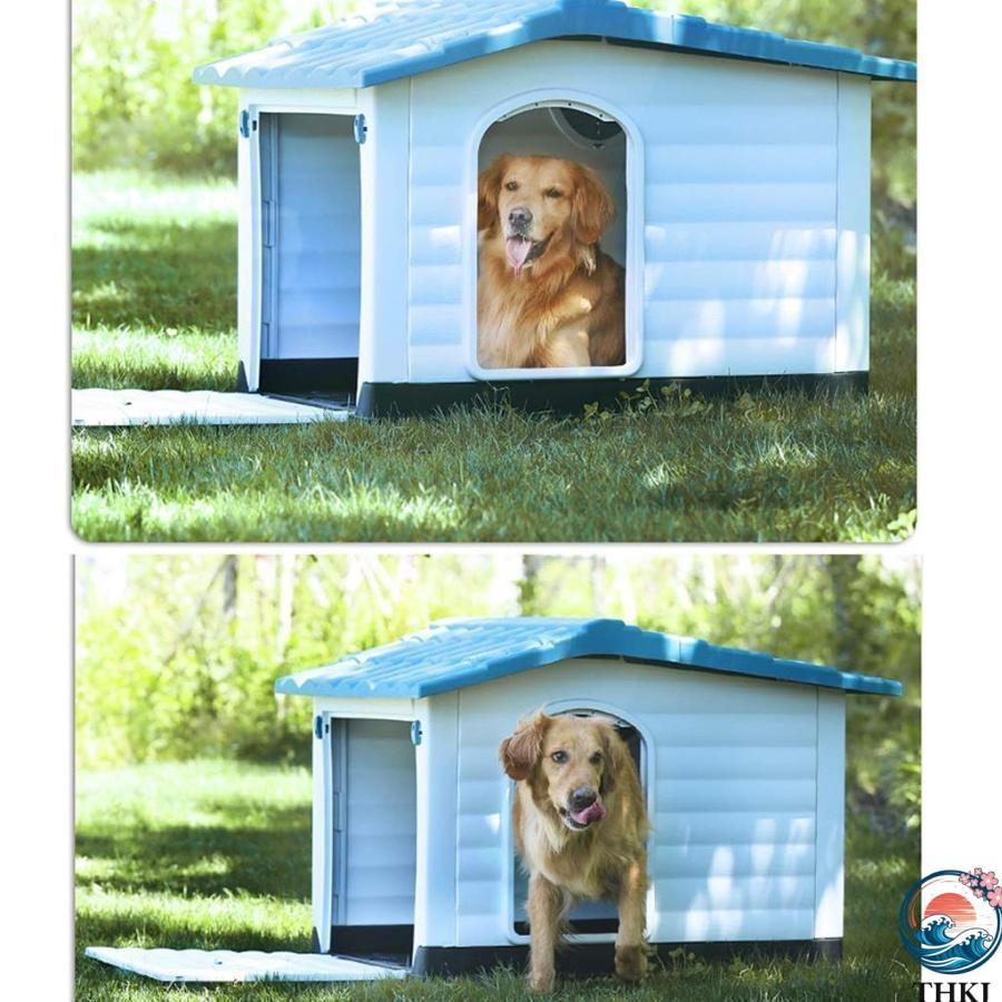 屋外犬小屋 中型犬 大型犬小屋 ゴールデンレトリバー THKJ 防雨 防水 ペットハウス 設置が簡単 使いやすい おすすめ 人気 注目アイテム 便利グッズ 毎日使いに_5