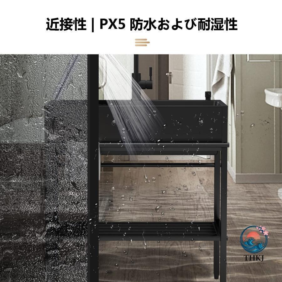 黒流し台 屋外シンク流し台 キッチンシンク アウトドア ガーデンシンク THKJ 大容量 自立型シンク 業務用厨房簡易流し台 屋外流し台 洗面所 使いやすい_5