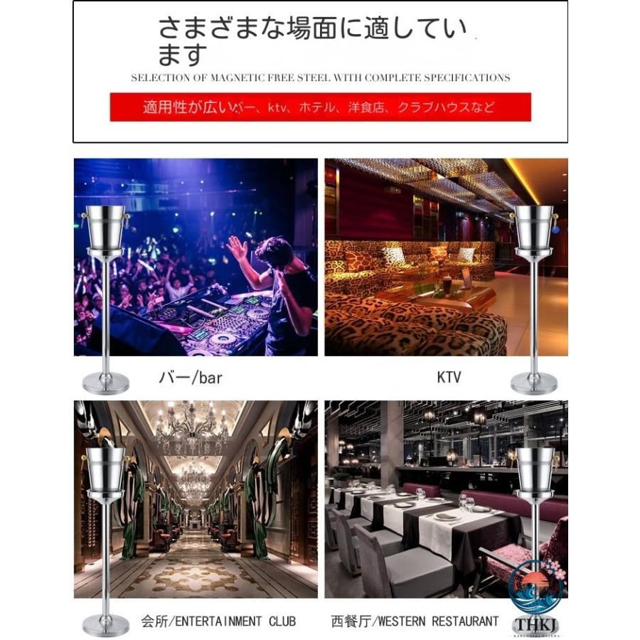 ブランド登録なし - 内燃機関井戸釣瓶 照明ランプ付き添い人内燃機関井戸釣瓶 ステンレス鋼鋼製アイスキ  ューブコンテナクーラー 手持ち部分付き添い人ブドウ酒 三鞭酒 麦酒 KT 使い分かりやすい