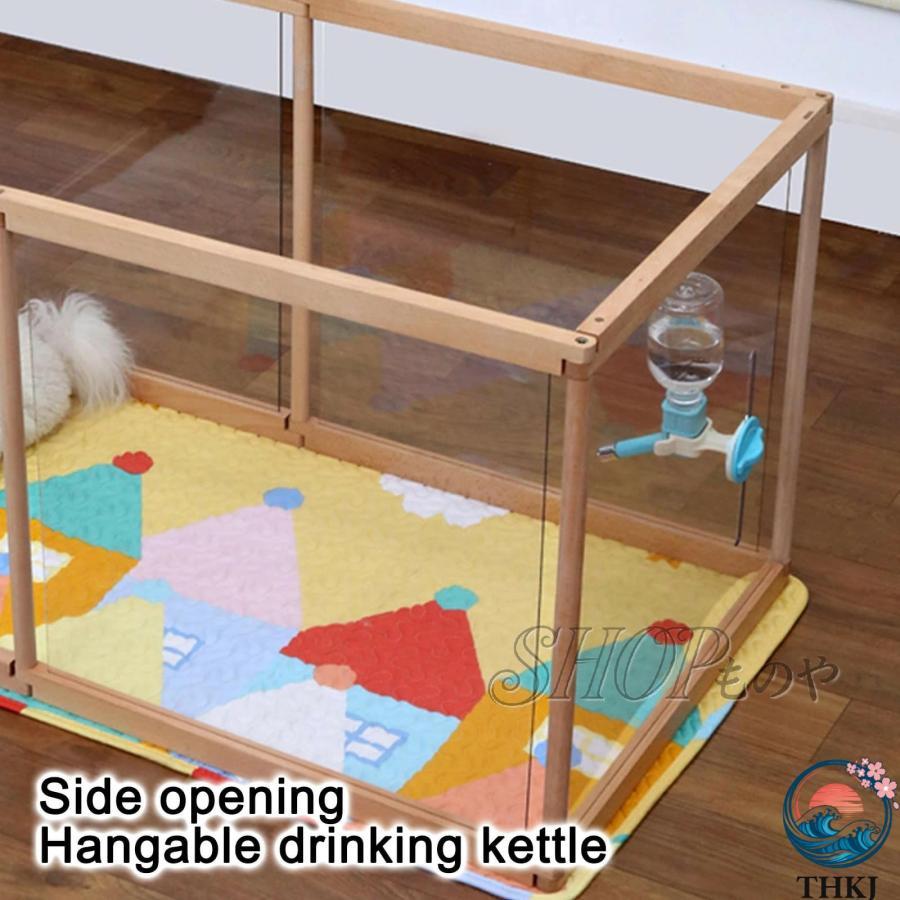 ケージ 大型猫ケージ キャットケージ 透明猫囲い ペットケージ 屋内用