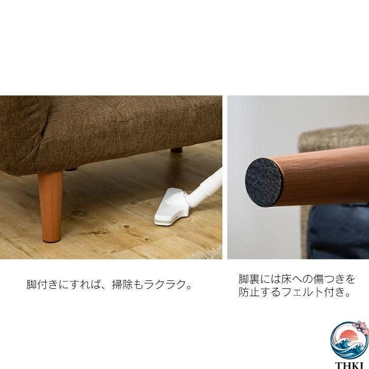 ソファー 2人掛け おしゃれ ローソファー THKJ 2人掛けソファ 2人用ソファ リクライニング 一人暮らし 新生活 おしゃれ 空間になじむ 快適 人気 注目アイテムの画像