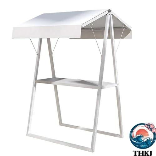 屋台ブース 折りたたみ式屋台セット 鉄製 耐荷重250kg THKJ 幅150 200×奥行100×高さ220cm 仮設ディスプレイスタンド 店頭販売 使いやすい おすすめ_10