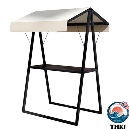 屋台ブース 折りたたみ式屋台セット 鉄製 耐荷重250kg THKJ 幅150 200×奥行100×高さ220cm 仮設ディスプレイスタンド 店頭販売 使いやすい おすすめ_13