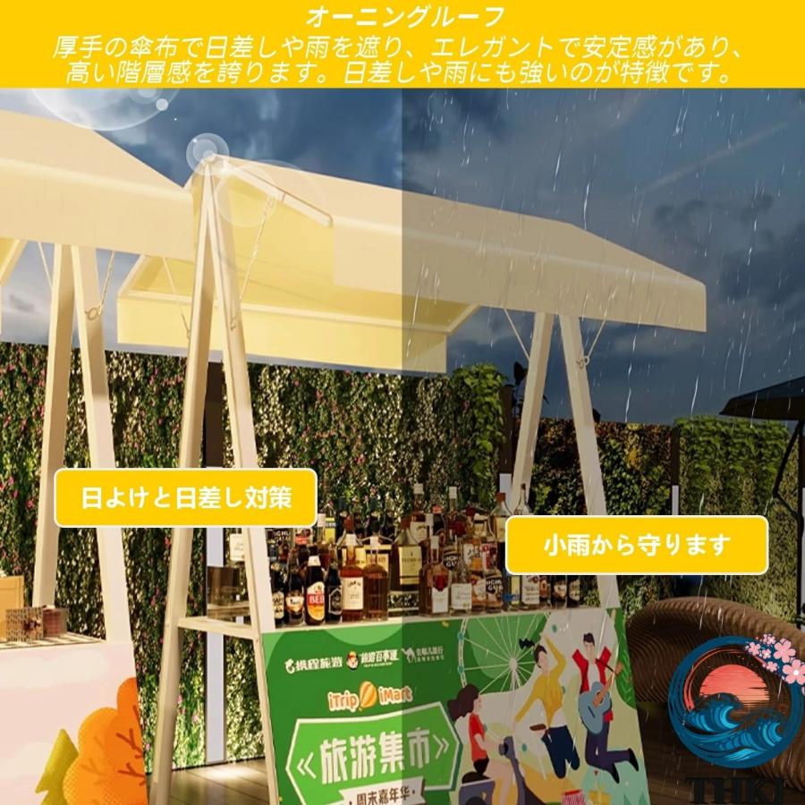 屋台ブース 折りたたみ式屋台セット 鉄製 耐荷重250kg THKJ 幅150 200×奥行100×高さ220cm 仮設ディスプレイスタンド 店頭販売 使いやすい おすすめ_1
