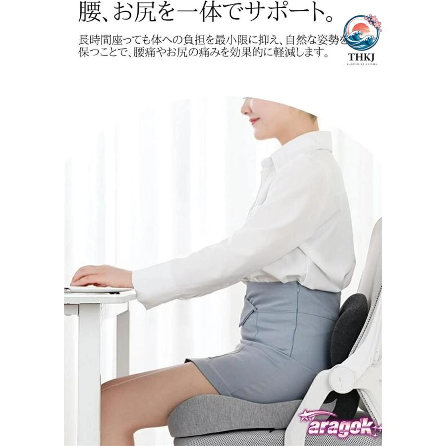 椅子 クッション 腰痛対策 姿勢矯正 骨盤矯正 チェアクッション 低反発