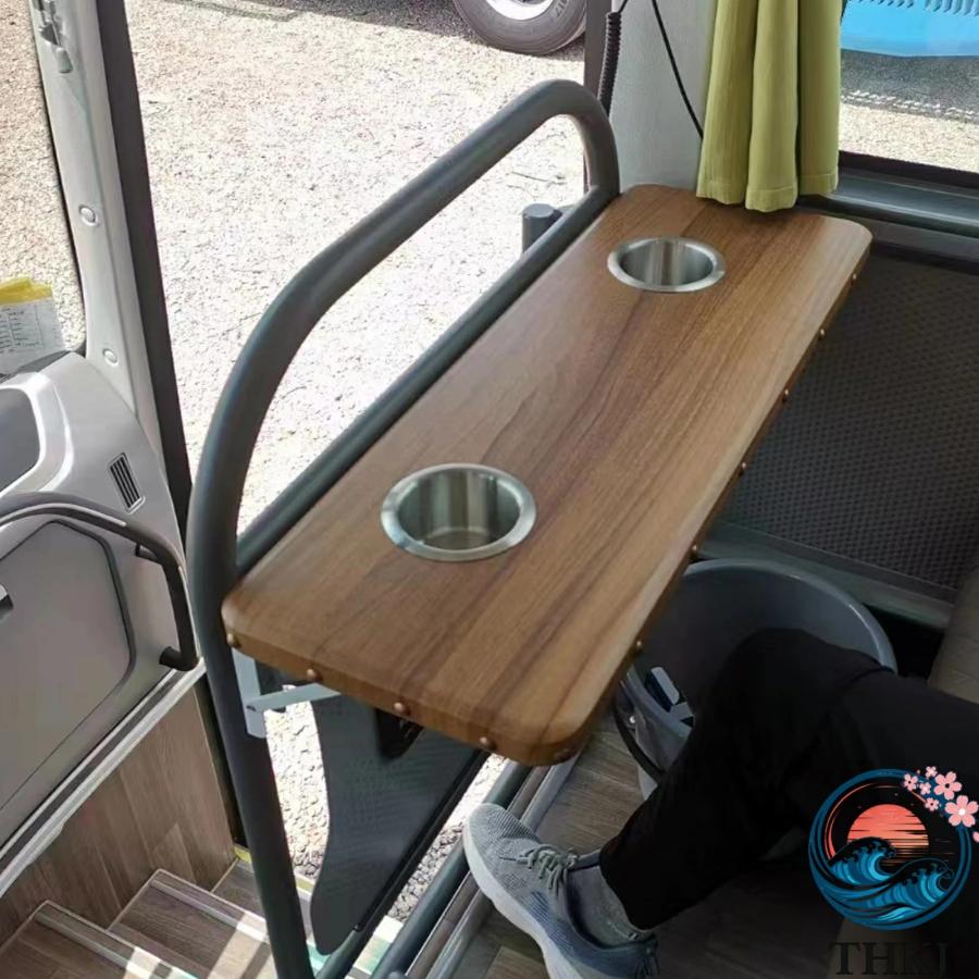 折りたたみテーブル 最大荷重40Kg 省スペース設計 簡単設置 THKJ 保護エッジ付き コンパクト キッチン用 RV折りたたみ式ダイニングテーブル 使いやすい_14