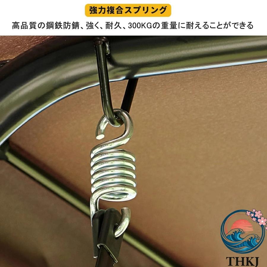 ブランコ 屋外 スイングベンチ パティオスイングチェア THKJ ポーチのパティオ クッション付き 天井高さ調節可能 強力な耐荷重 大人と子供用 おしゃれの画像