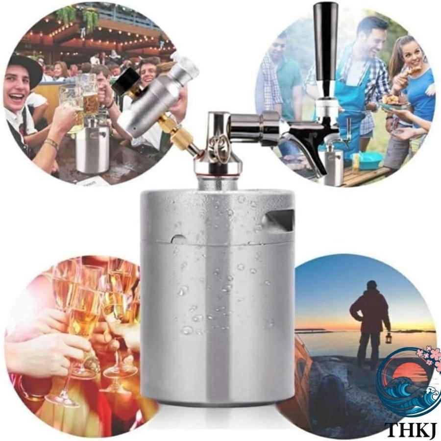 ビールサーバー ビールディスペンサー 缶ビール ステンレス鋼製 カーボ