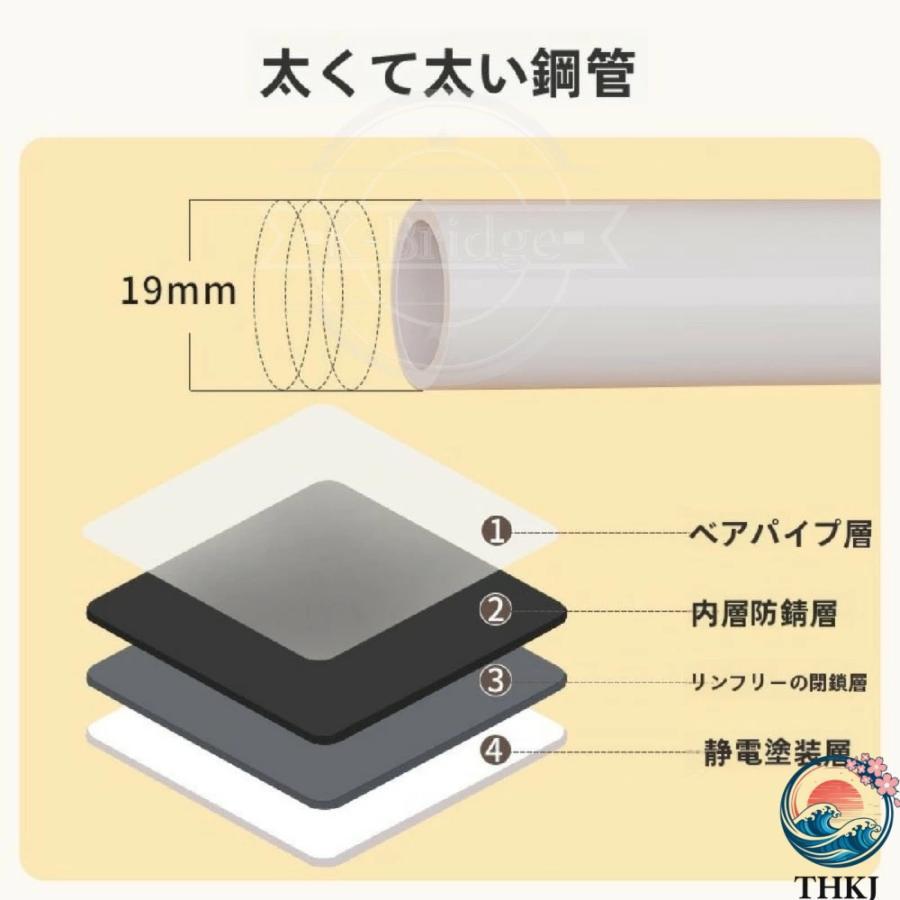ワードローブ クローゼット 洋服収納 ハンガーラック 引き出し付き THKJ 大容量 防塵 防虫 防湿 簡易ポータブル組立 使いやすい お手入れ簡単 便利グッズ_7