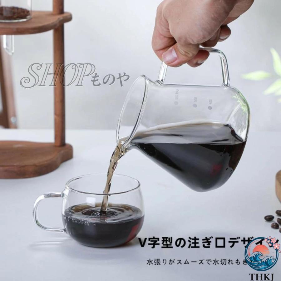 グラス アイスコーヒー ウォータードリッパー THKJ 水出し アイスドリップコーヒーメーカー ガラスポット アイス滴りのコーヒーポット 使いやすい おすすめ_5