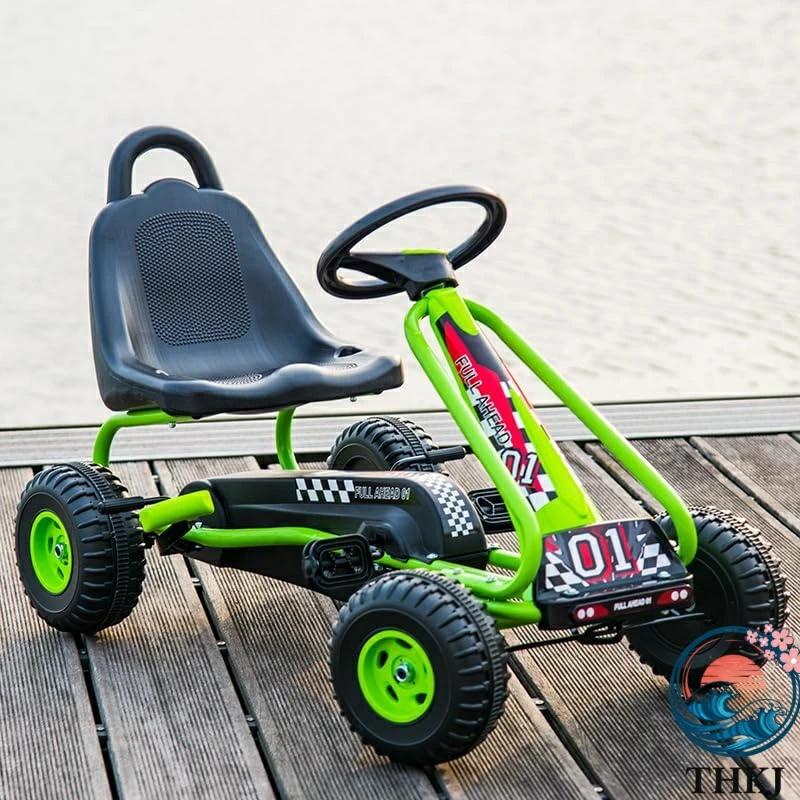 ゴーカート 足こぎ ペダルカート THKJ 4輪 四輪バギー 子供用 乗用玩具 使いやすい おすすめ 人気 注目アイテム 便利グッズ 毎日使いに あると便利 収納便利の画像