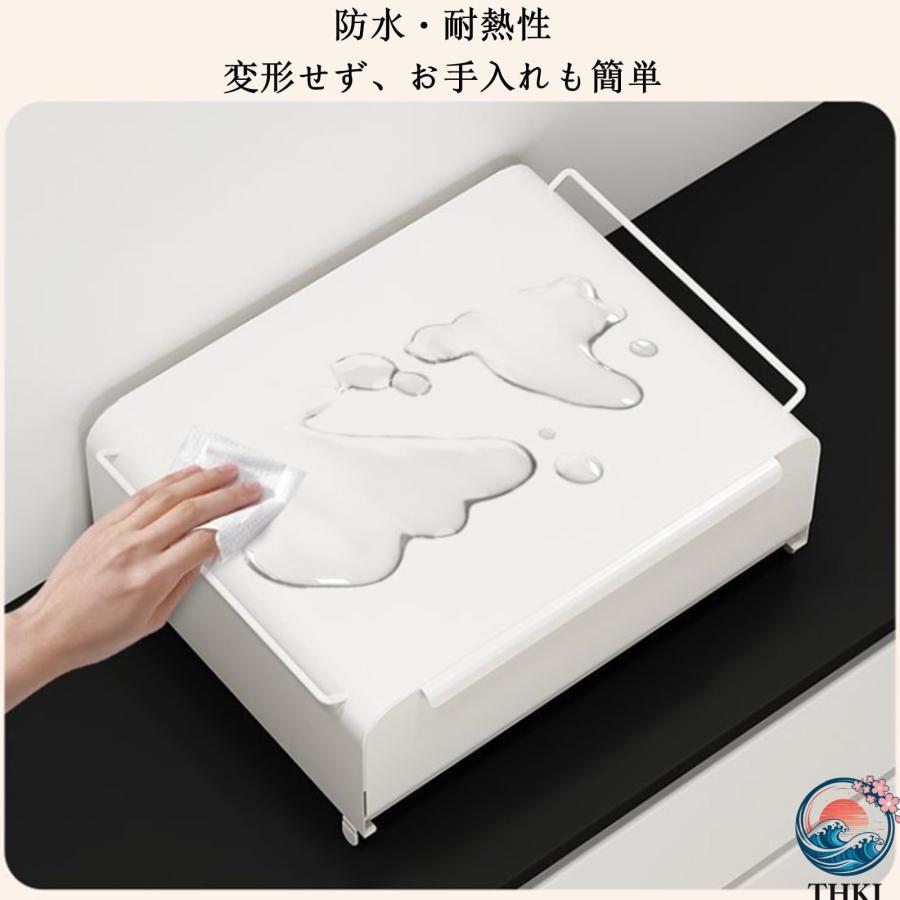 ブレッドケース 引き出し ホワイト 幅39cm パンケース 完成品