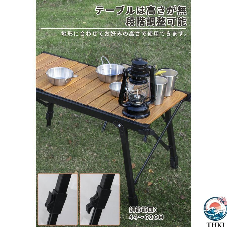 組立不要IGTテーブル 折り畳み 収納袋付き アウトドアテーブル