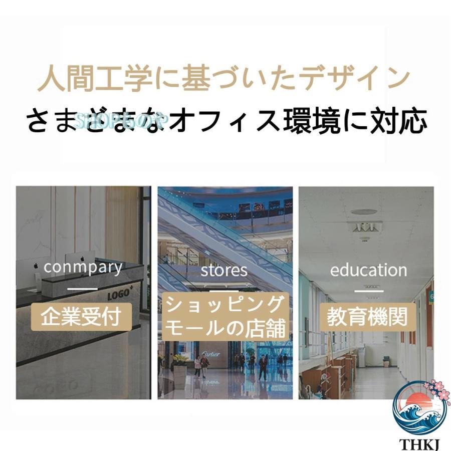 レジカウンター 組み立てレジ台 受付カウンター 木製のレセプショ THKJ レジ係カウンタ 受付台 受付デスク ミニマルモダン ヘアードレッサー 使いやすい_3