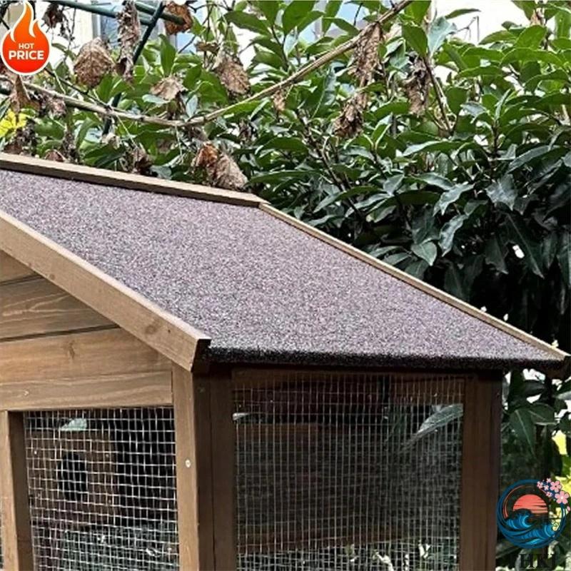 屋外 木製 鳥かご トリカゴ セキセイインコ THKJ 鳥籠 大型 防風カバー 取り外し可能な底トレイ サイレントユニバーサルキャスター付き 使いやすい おすすめの画像