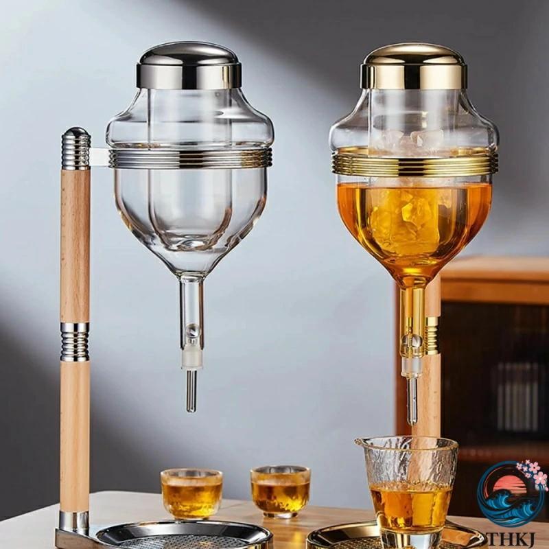 ブランド登録なし - 日本酒ディスペンサー一揃いの道具 玻璃  内燃機関冷ややかさ ウィスキーディスペンサー仕かける 熱っぽいまたはコールドグラスドリンク用 使い分かりやすい おすすめ