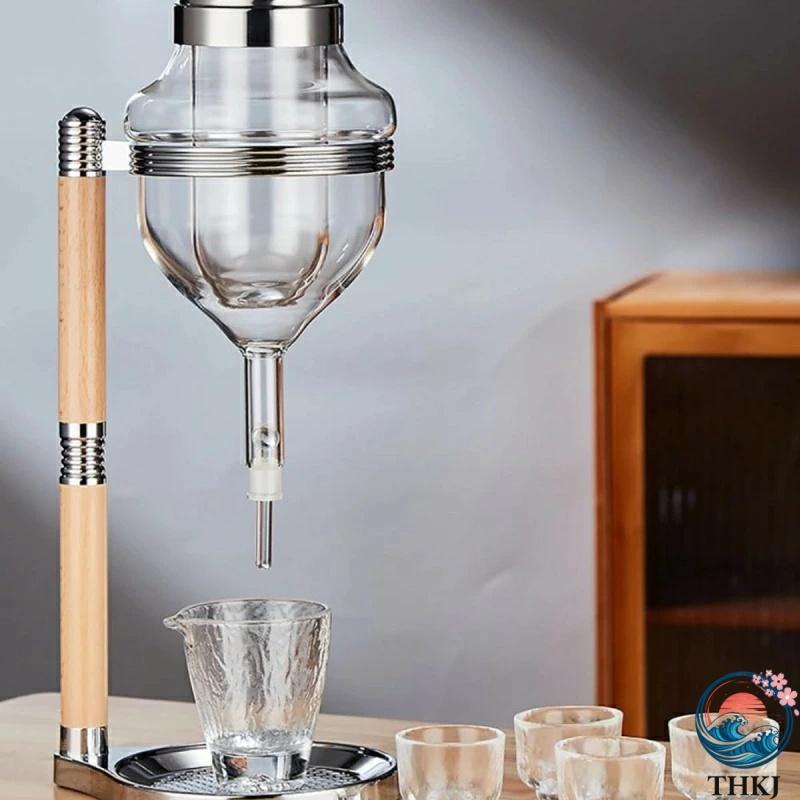 ブランド登録なし - 日本酒ディスペンサー一揃いの道具 玻璃  内燃機関冷ややかさ ウィスキーディスペンサー仕かける 熱っぽいまたはコールドグラスドリンク用 使い分かりやすい おすすめ