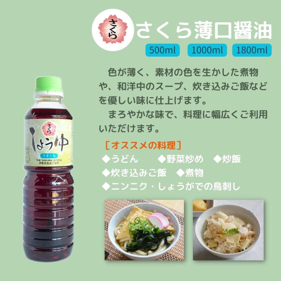 さくらうすくち醤油 150ml×2本 伊集院食品工業所 さくらしょうゆ お歳暮 お中元 九州 鹿児島醤油 甘口 唐揚げ 地鶏 おでんつゆ 鍋 卵焼き｜sakura0451｜02