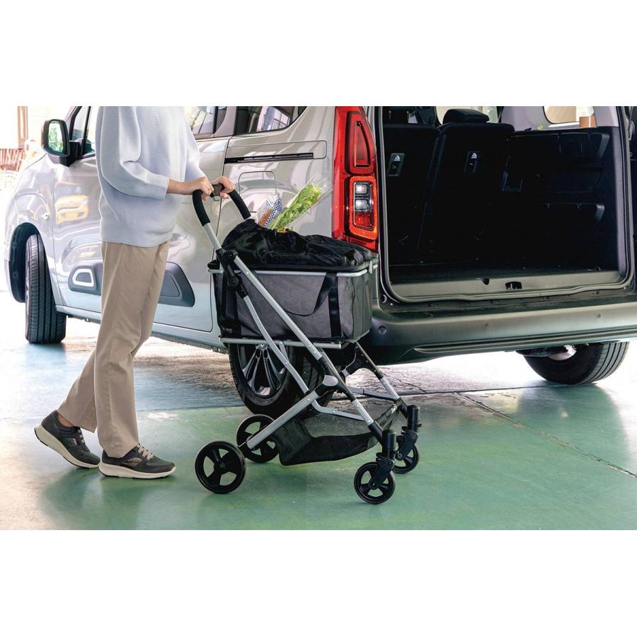 EcoCa（エコカ）カート＋マイバッグ　プライムダイレクト　買い物　カート　カゴ　若者　高齢者　折り畳み 