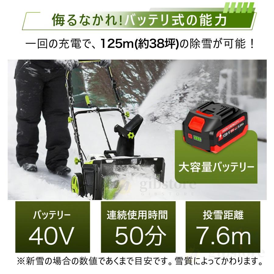 電動除雪機 2025新品 除雪機 コードレス 充電式 手押し式除雪機 除雪高