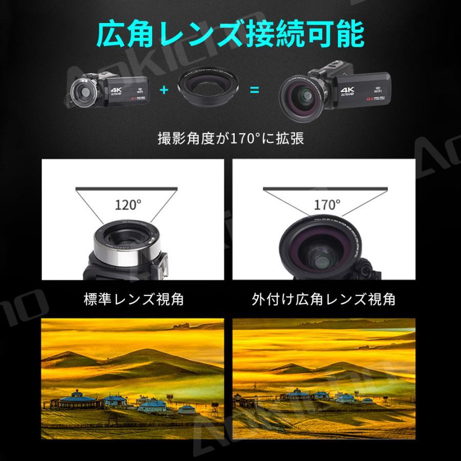 デジタルカメラ 4k 4800万画素 16倍ズーム WIFI対応【64GBカード