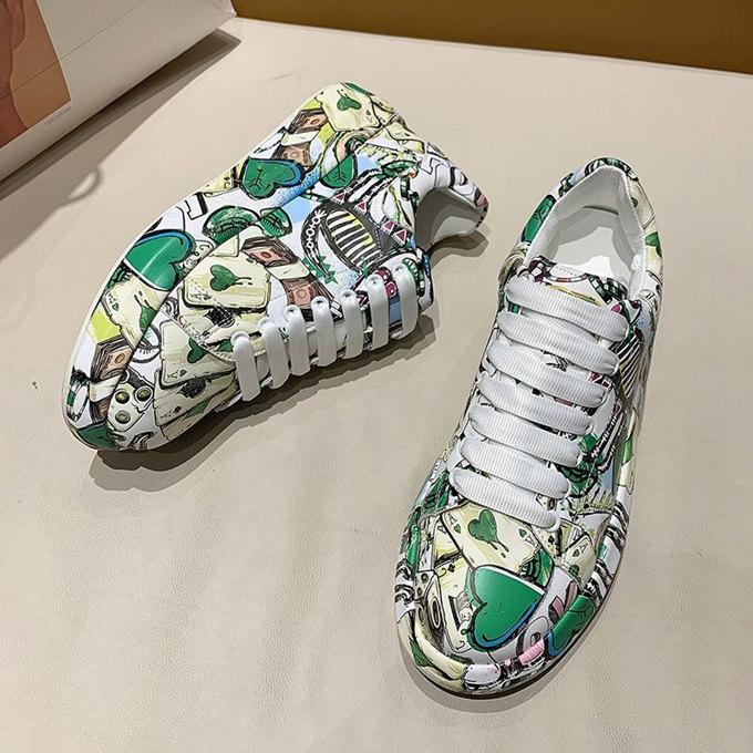 落書き スニーカー ストリートファッション ペイント メンズ