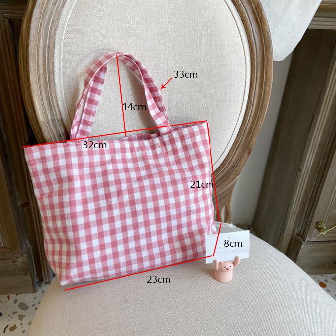 【LOEWE】 ミニトートバッグ レザートリム ギンガムチェック柄 LOEWE】 ミニトートバッグ レザートリム ギンガムチェック柄