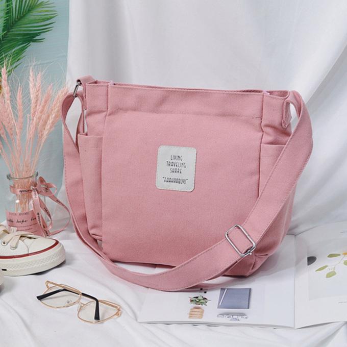 帆布 ショルダーバック レディース 両サイドにペットボトルが入る大きなポケット 楽天高評価 ★4.25 メンズ 綿 キャンバス マザーズバック  男女兼用 |  | 16