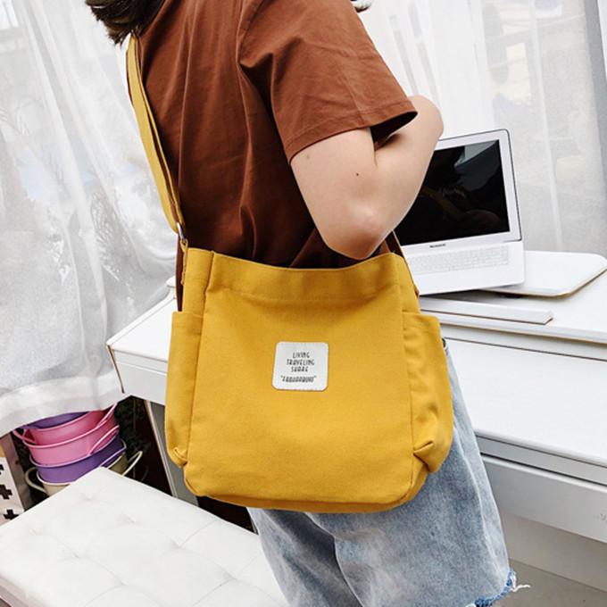 帆布 ショルダーバック レディース 両サイドにペットボトルが入る大きなポケット 楽天高評価 ★4.25 メンズ 綿 キャンバス マザーズバック  男女兼用 |  | 03