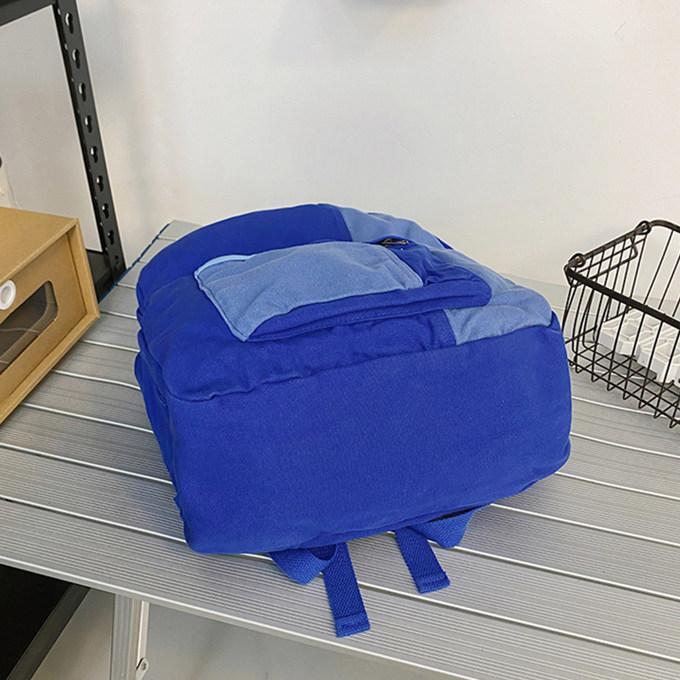 男女兼用 レディース メンズ リュック 3色配色 パッチワークリュック