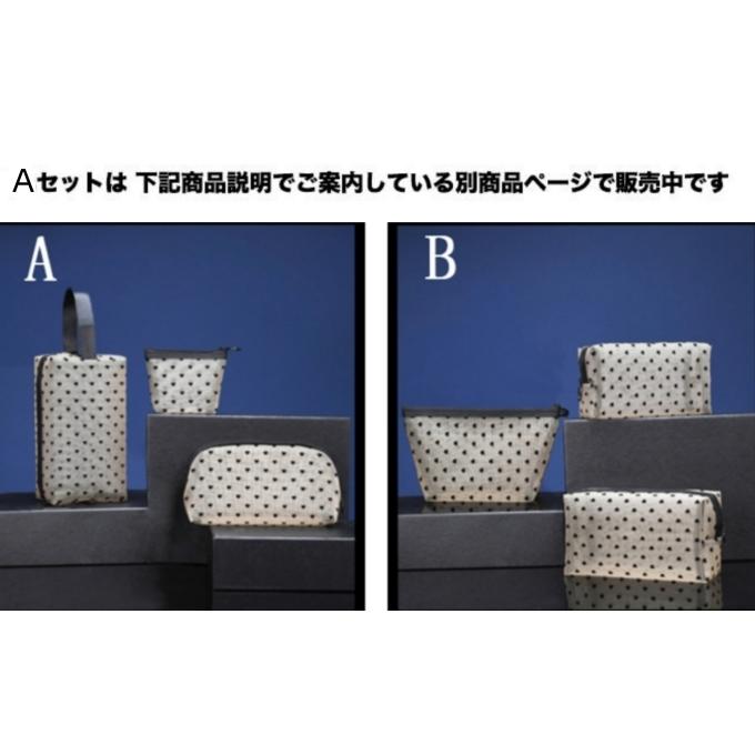 メッシュポーチ ハート かわいい トラベルポーチ ３点 Bセット ナイロン メッシュ ポーチ コスメポーチ ミニバッグ  メイクポーチ 収納ポーチメッシュポーチ 小 |  | 16