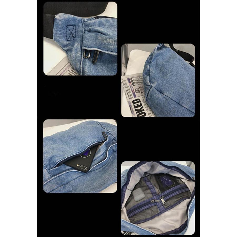 デニム ショルダーバッグ ミニショルダー 斜め掛け ショルダー