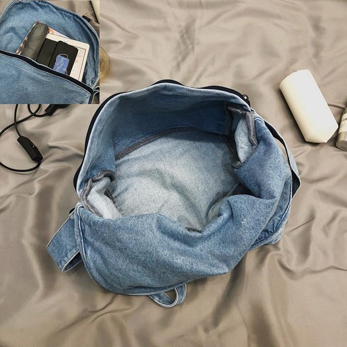【完売品】 Dime Jeans デニム メッセンジャー ショルダーバッグ Dime Jeans Messenger Bag / Indigo (ダイム ショルダー