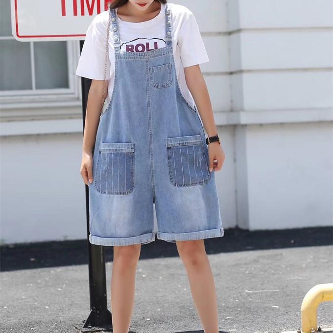 春物新作 デニム サマーサロペット オールインワン 膝上丈 ショートオーバーオール サロペット 綿 サックスインディゴ ショートパンツ ワンピース レディース コ K350 Sakura ファッション 通販 Yahoo ショッピング
