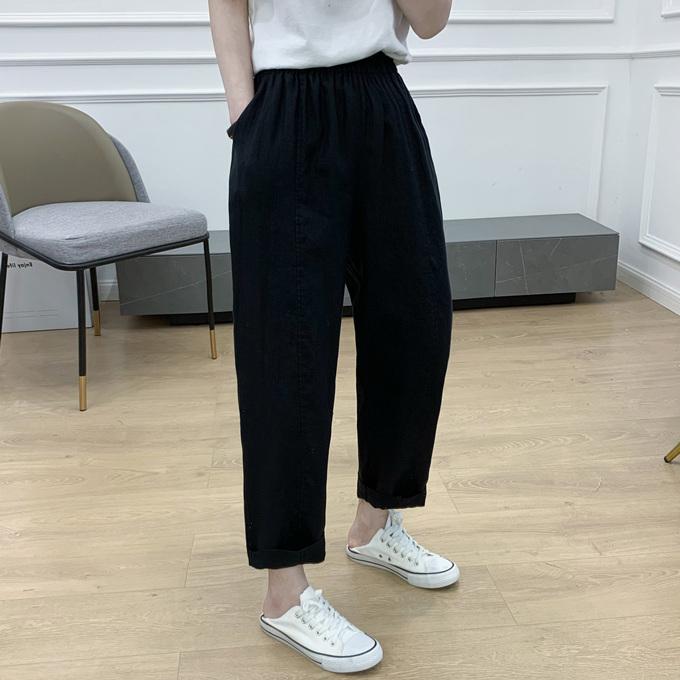 【45R】リネン100％ ワイドパンツ 3号 日本製 45R】パンツ｜1977年創業、日本の服。丈夫で長持ち、気持ちの