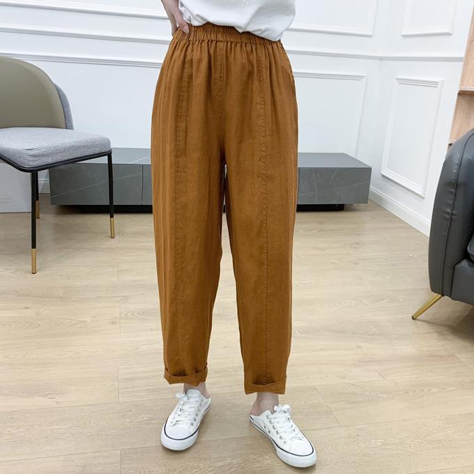 群言堂 リネンパレットワイドパンツ 麻70% 綿30% 楽天市場