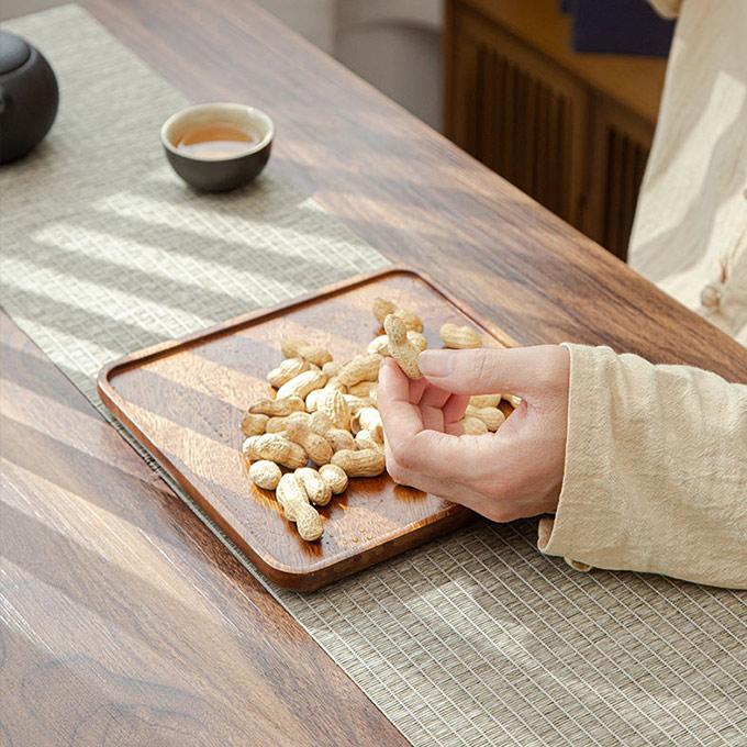 木製トレー お茶トレー カフェ コーヒー トレー キッチントレー