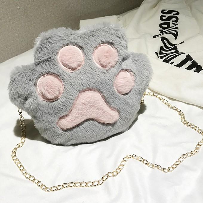 ミニポシェット ショルダーバック ポシェット 小さい コンパクト 熊 足跡 動物 かばん カバン ポーチ 可愛い ガーリー オシャレ 雑貨 キッズ もこもこ かわいい Ps21 Sakura ファッション 通販 Yahoo ショッピング