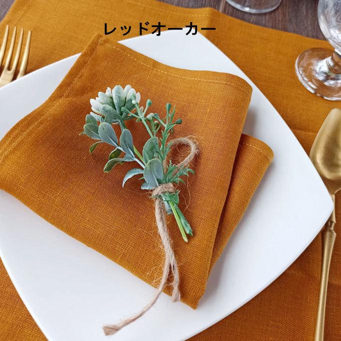 ランチョンマット リネン キッチンクロス 2枚セット フレンチリネン100