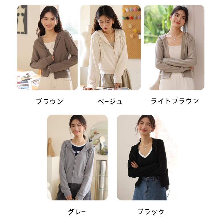 パーカー レディース ジップパーカー 裏起毛 スウェット クロップド丈