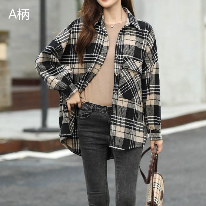 アウター レディース 冬 チェックジャケット チェック メルトン