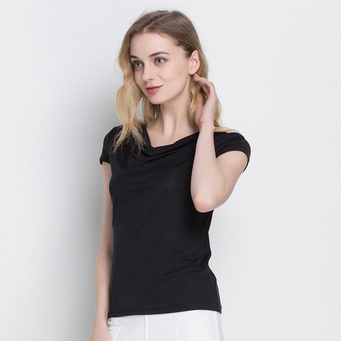 レディース シルク  シルク １分袖 3分袖 PO tシャツ カットソー 絹 インナー 保湿 敏感肌 天然素材 SILK 光沢 紫外線対策 UV 敏感肌 アトピー 通気性 柔ら レディース シルク シルク100% 1分袖 3分袖 PO tシャツ