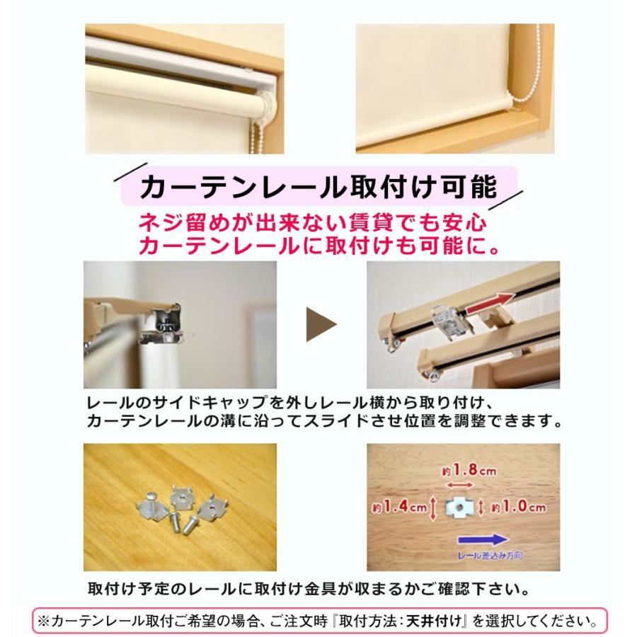 遮光 ロールスクリーン オーダー対応 「幅35〜70cm×丈35〜180cm」 ロールカーテン 北欧 おしゃれ 安い 遮光率99.9％ 遮熱 防炎 国内生産 BOTANICAL | さくらインテリア | 07